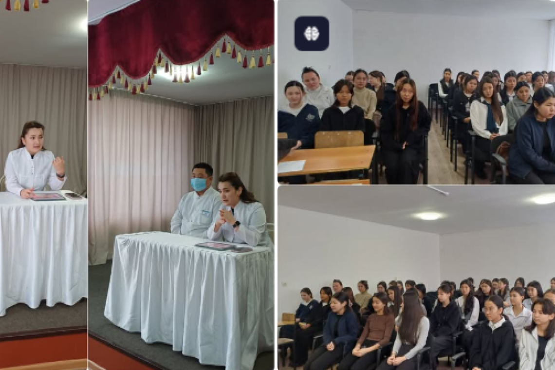 4-желтоқсан күні Айыртау аудандық емханасының акушер-гинекологы Найзабек Ақтоты Нұрбекқызы мектебіміздің жоғары сыныптағы қыз балаларымен кездесіп, маңызды ақпараттық түсіндіру әңгімесін жүргізді. 